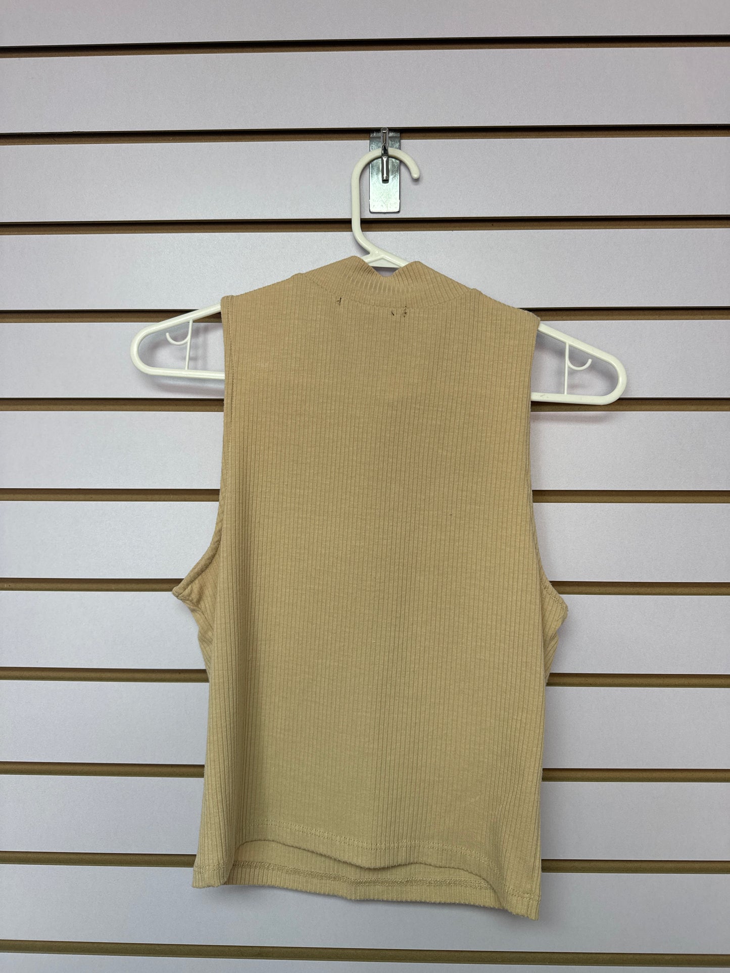Blusa Crema Sin Mangas
