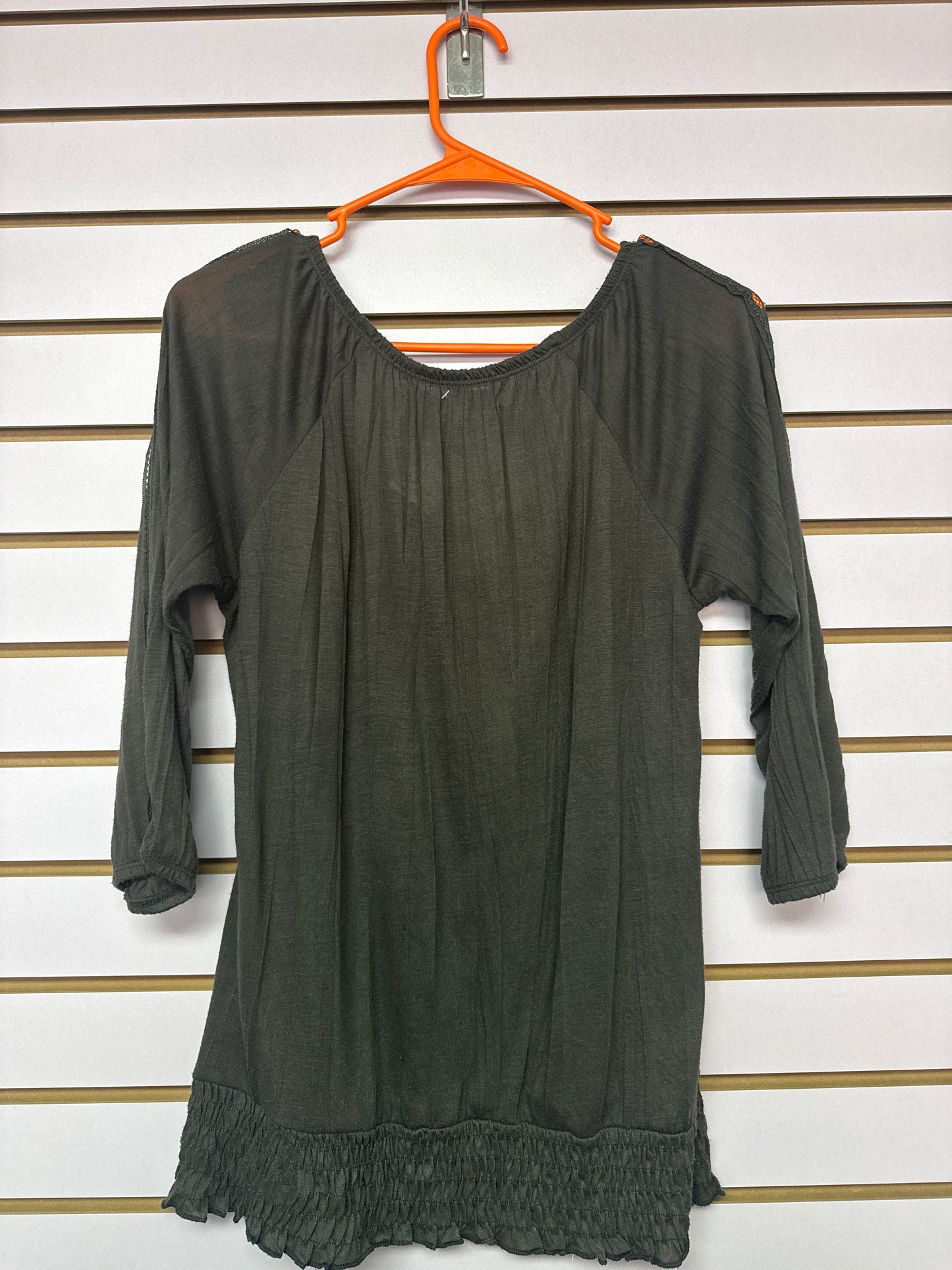 Blusa Gris Oscuro