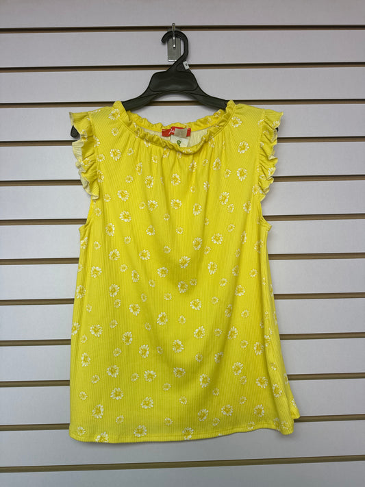 Blusa Amarilla Flores