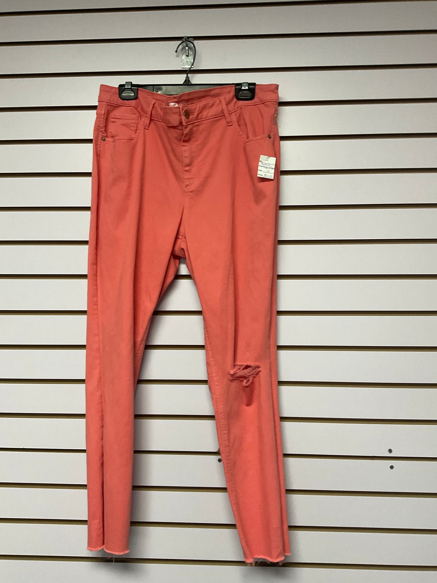 Pantalón largo salmón