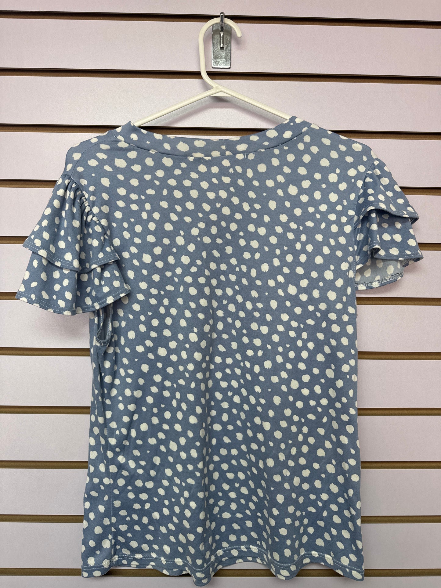 Blusa Azul y Blanco