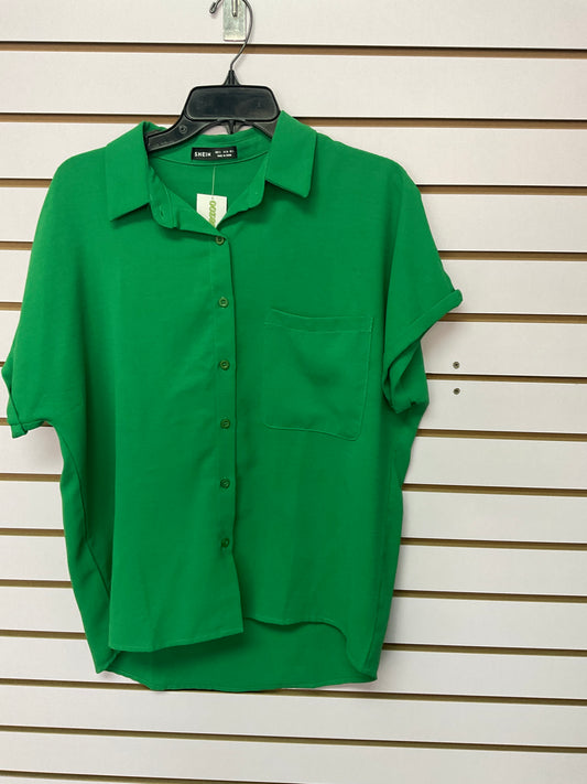 Blusa verde botones