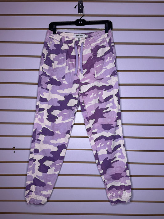Pantalón militar lila jogger