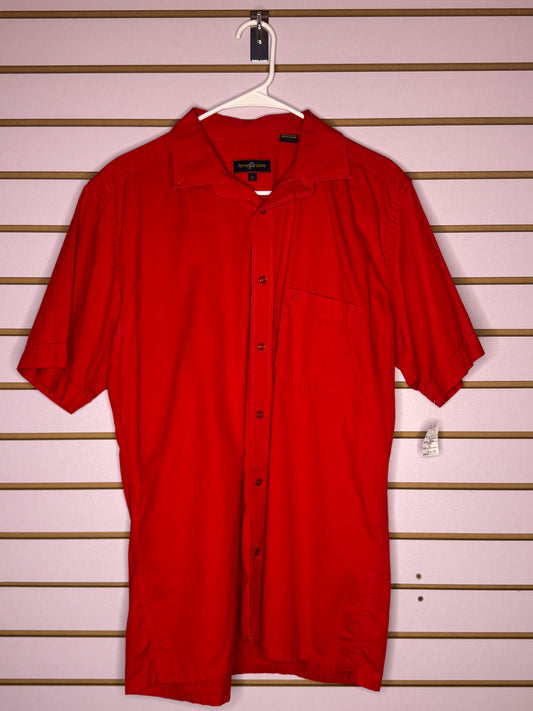 Camisa Manga Corta Roja