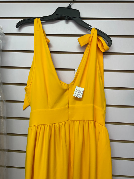 Traje largo Amarillo