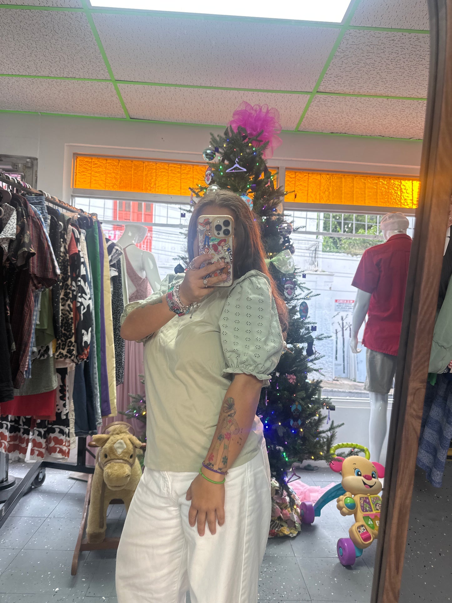 Camisa verde