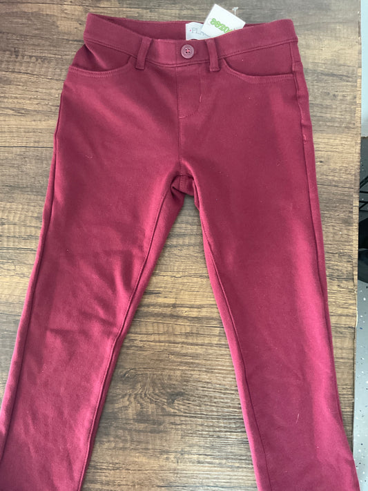 Leggings color vino