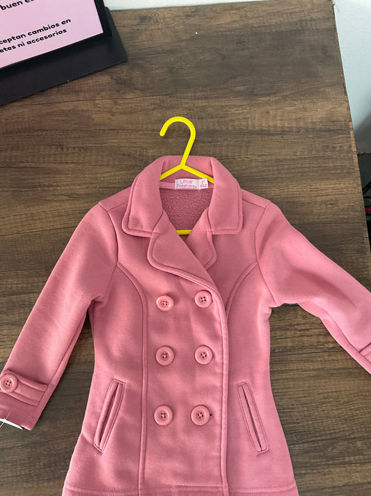 Abrigo rosa