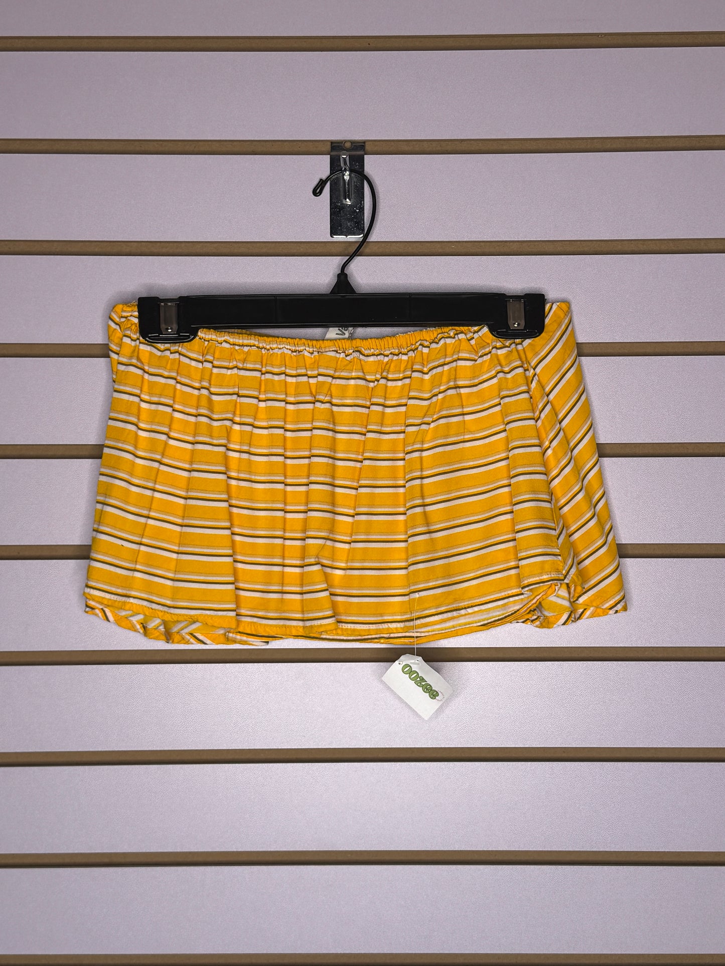 Crop top amarilla