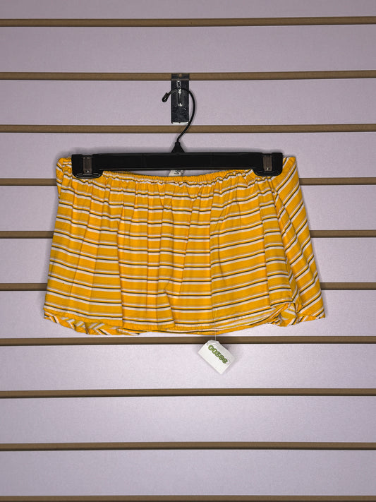 Crop top amarilla