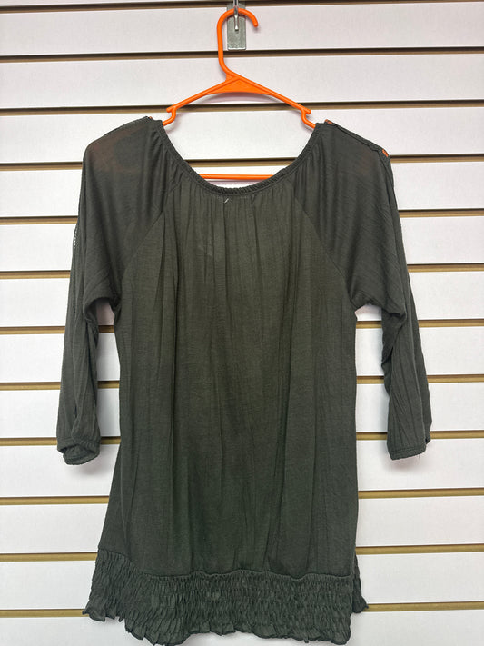 Blusa Gris Oscuro