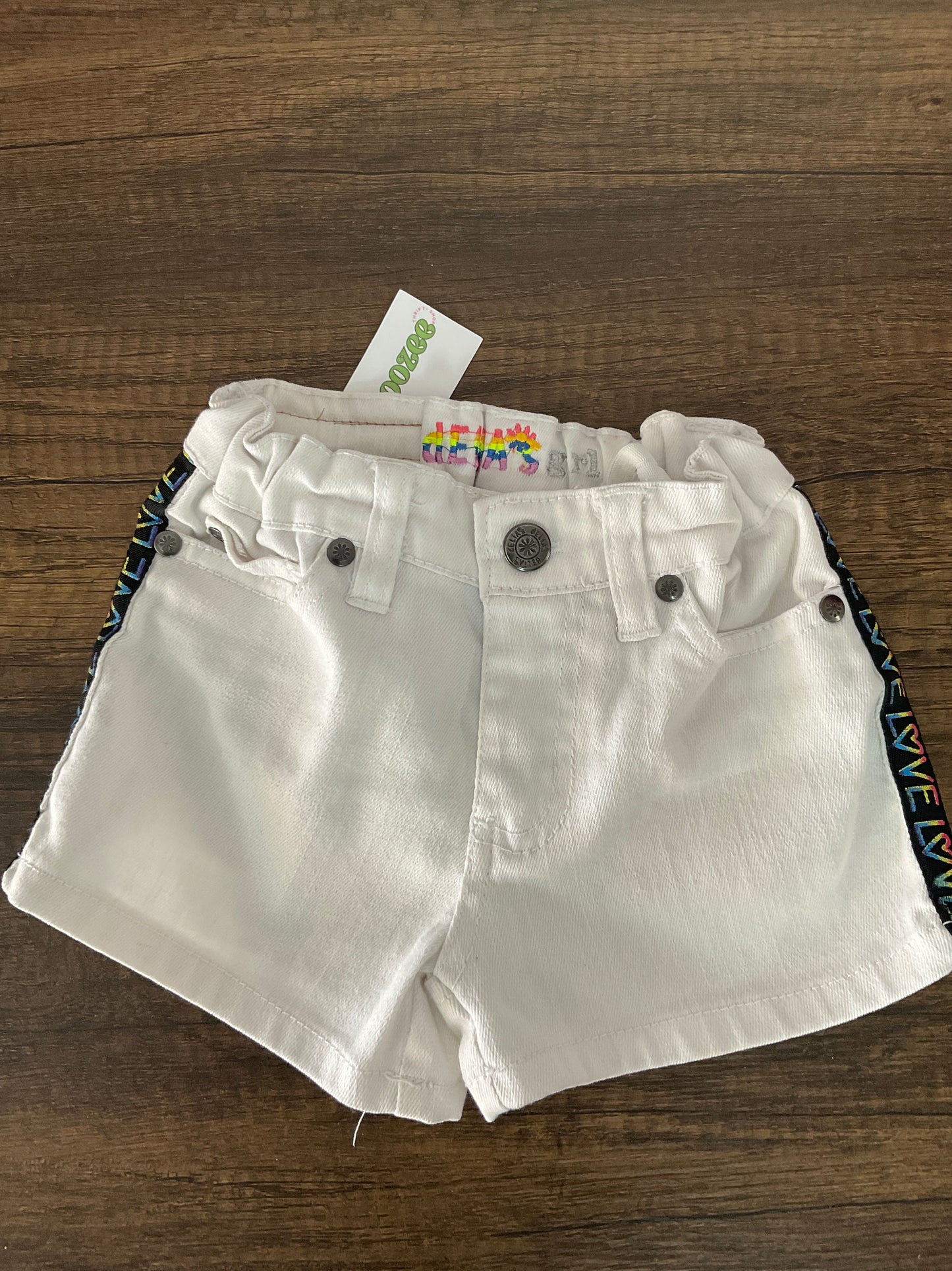 Pantalón cortó blanco