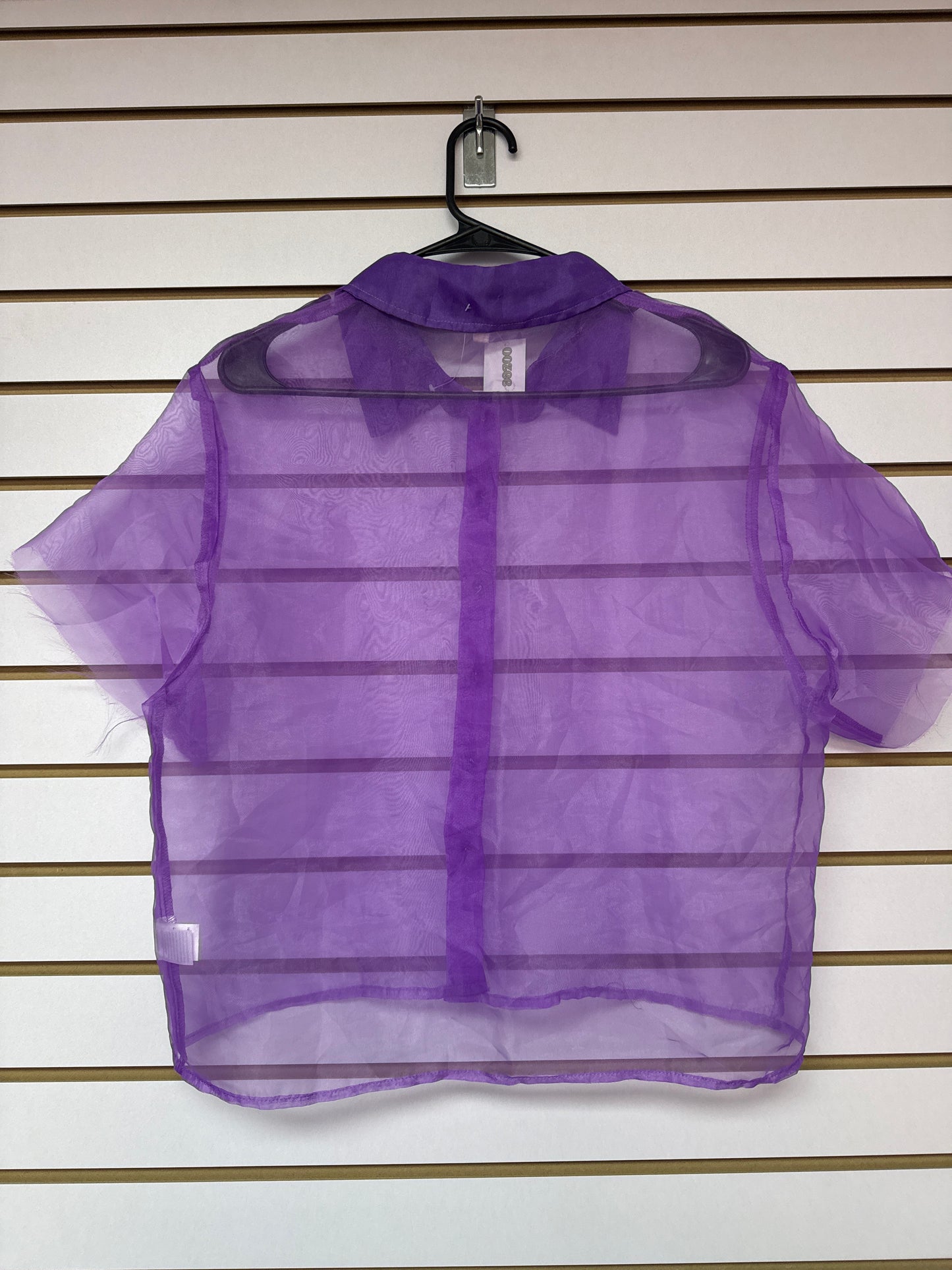 Blusa Lila Transparente