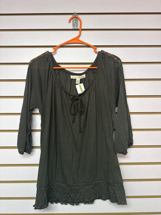 Blusa Gris Oscuro