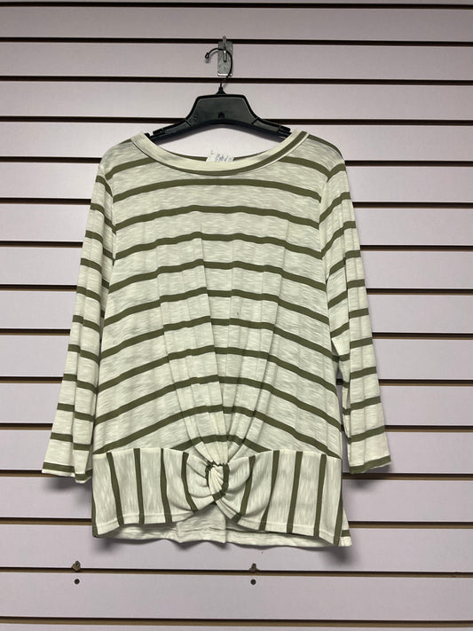 Blusa rayas verdes