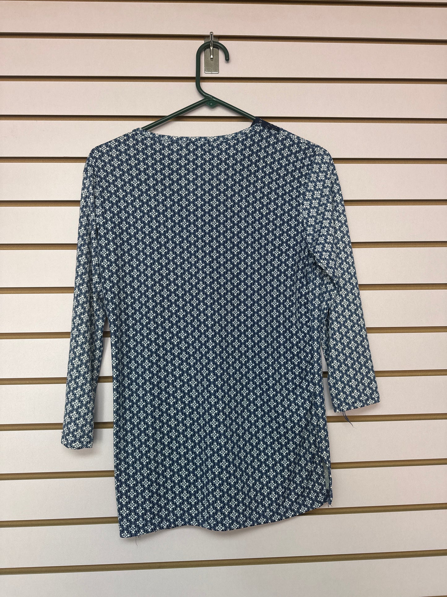 Blusa Azul Y Blanca