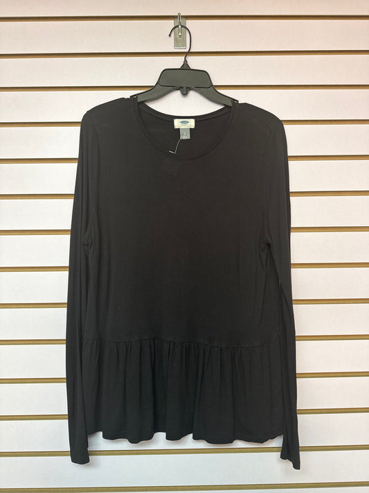Blusa Negra Bolera Manga Larga