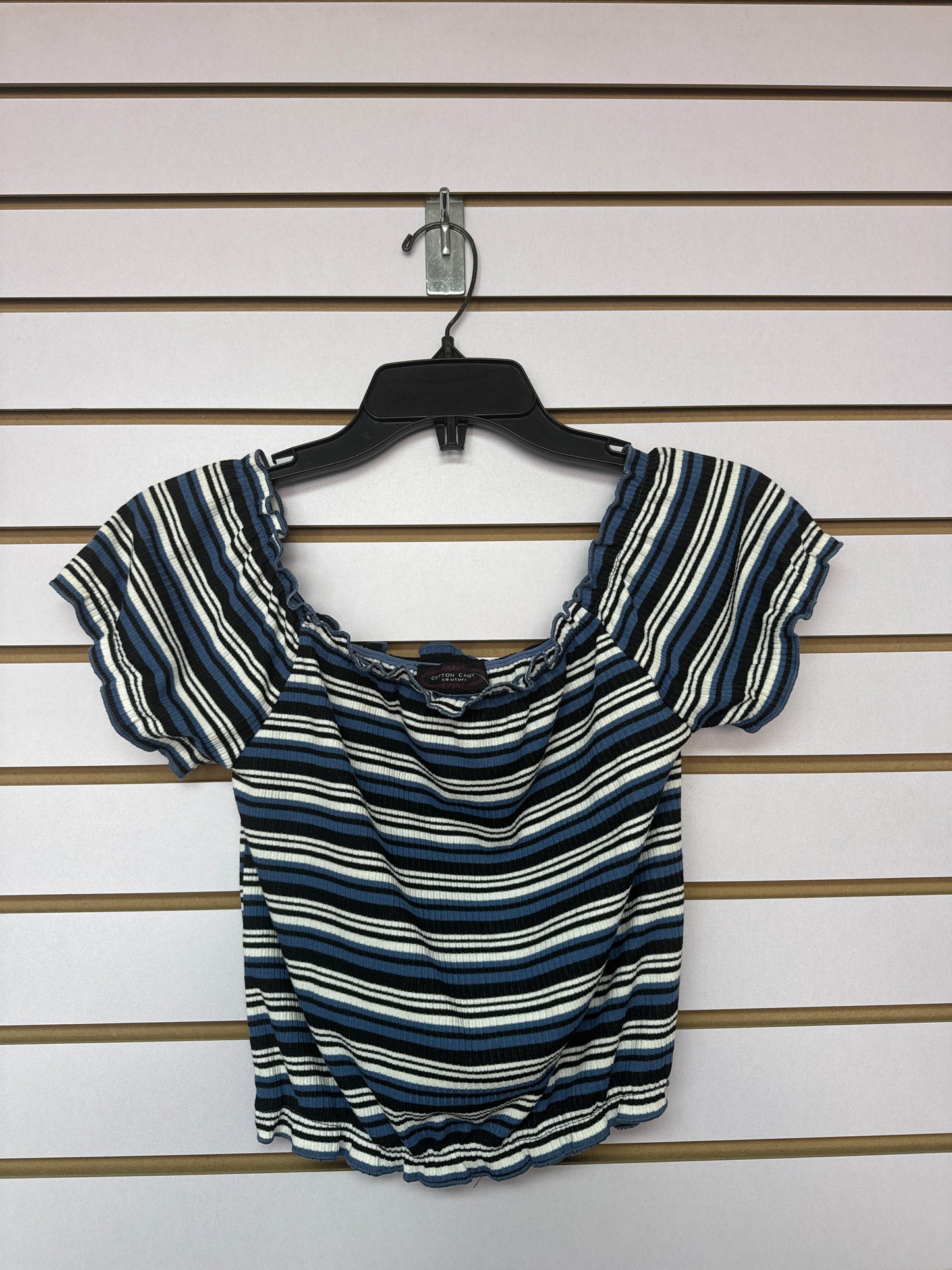Blusa Rayas Azul