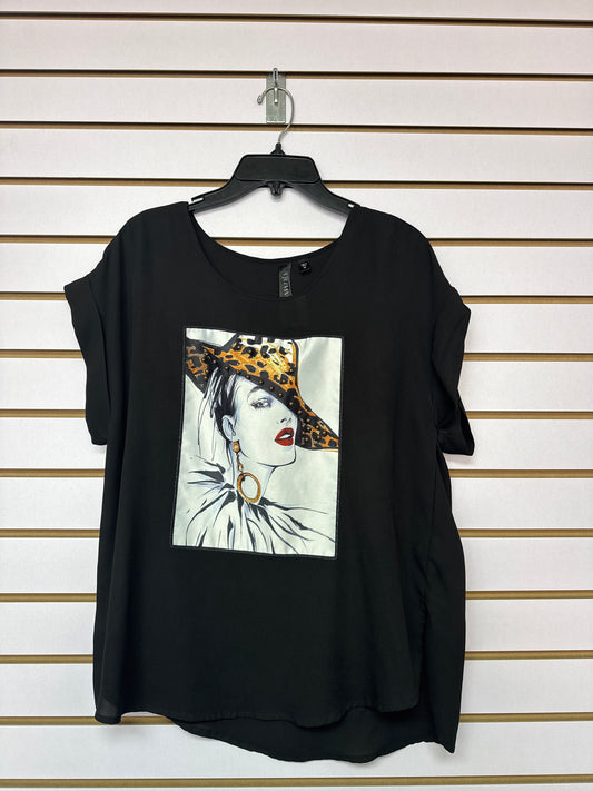 Blusa Negra Sombrero