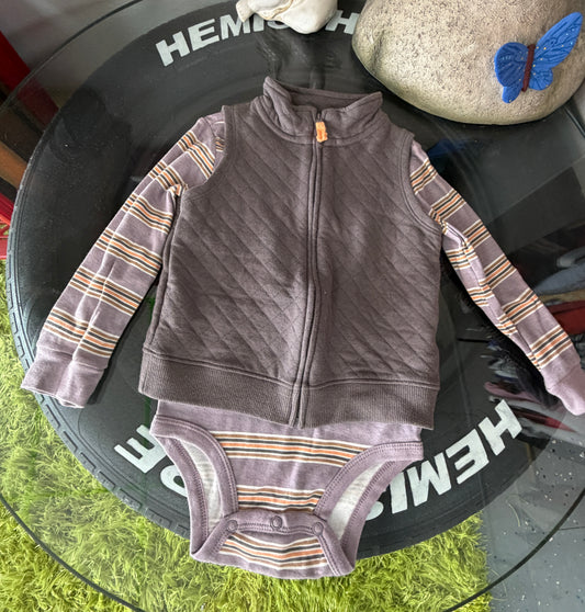 Set Chaleco y Body Suit