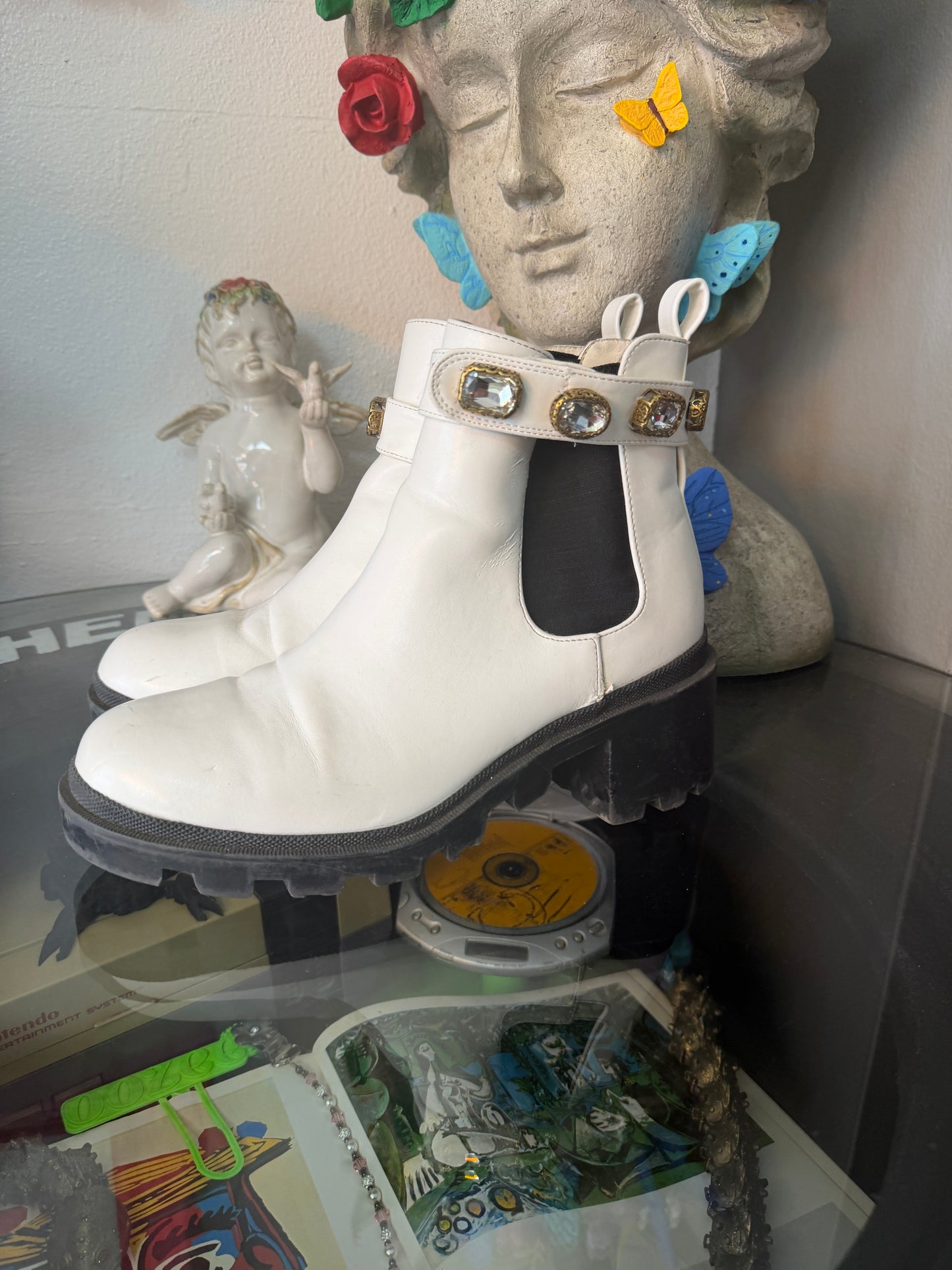 Botas Blancas Bakers