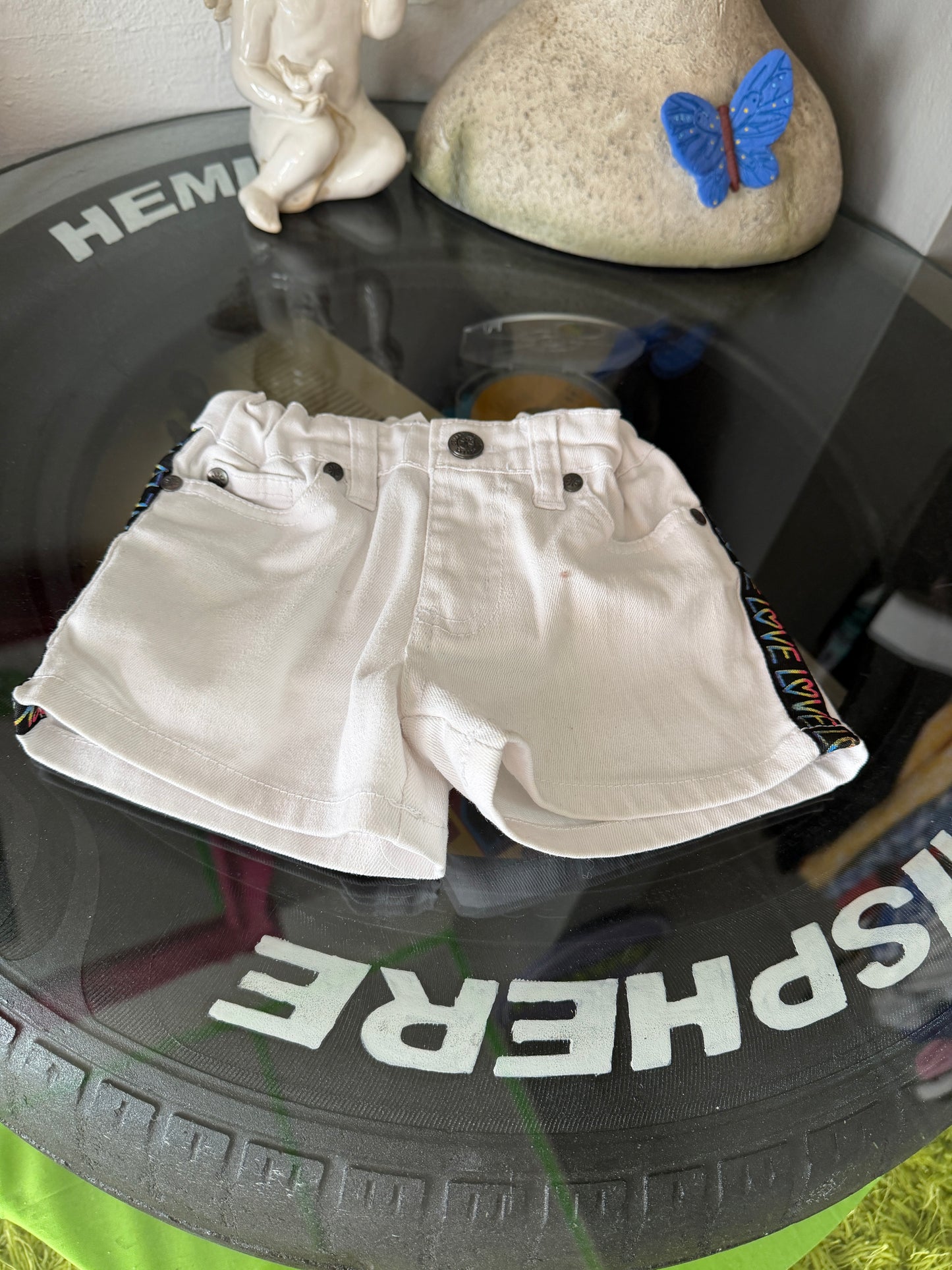 Pantalón corto Blanco