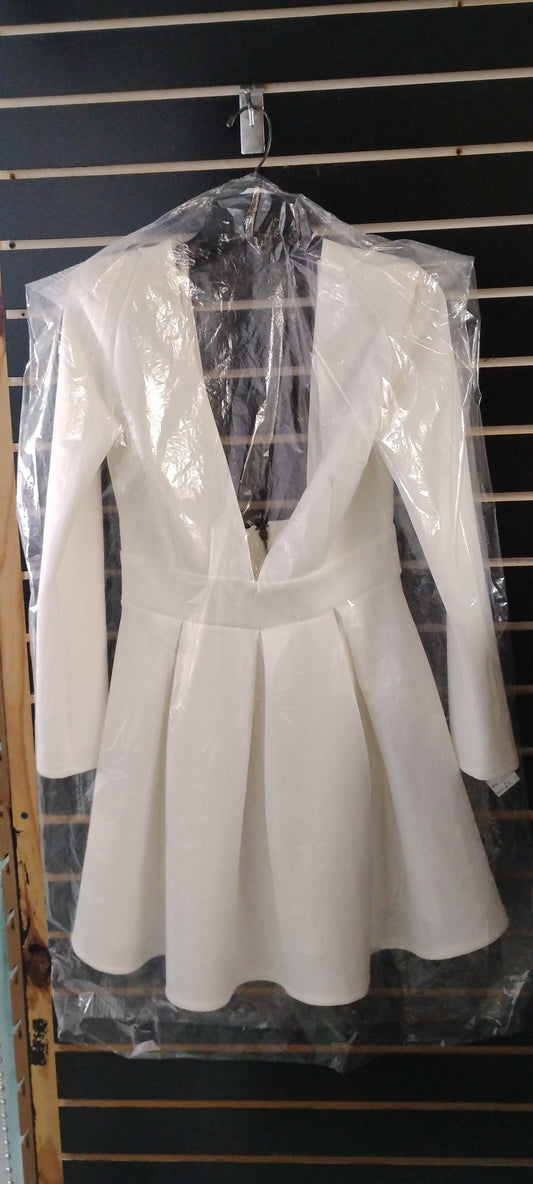 Traje Blanco escotado
